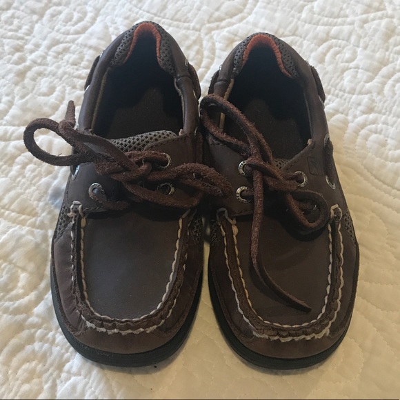 Sperry Cutter boat shoes little boy size 8M - Picture 6 of 6